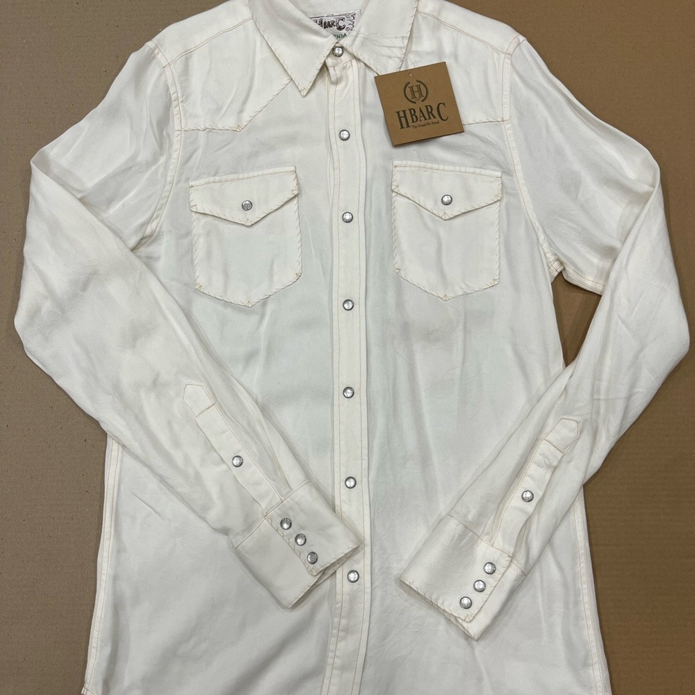 HBARC BROOKLYN MEN'S SHIRT OFF-WHITE